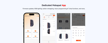 MOBAPAD M12 S Gaming Controller for Switch 2 with TMR Sticks, Mechanical Buttons, 9-Axis Gyro Motion Control, Power-Saver Mode