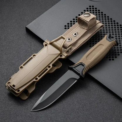 Fixed Blade Knife Outdoor Leisure Trekking Barbecue Hunting Fishing Portable EDC Holiday Gifts Essential Equipment Tool