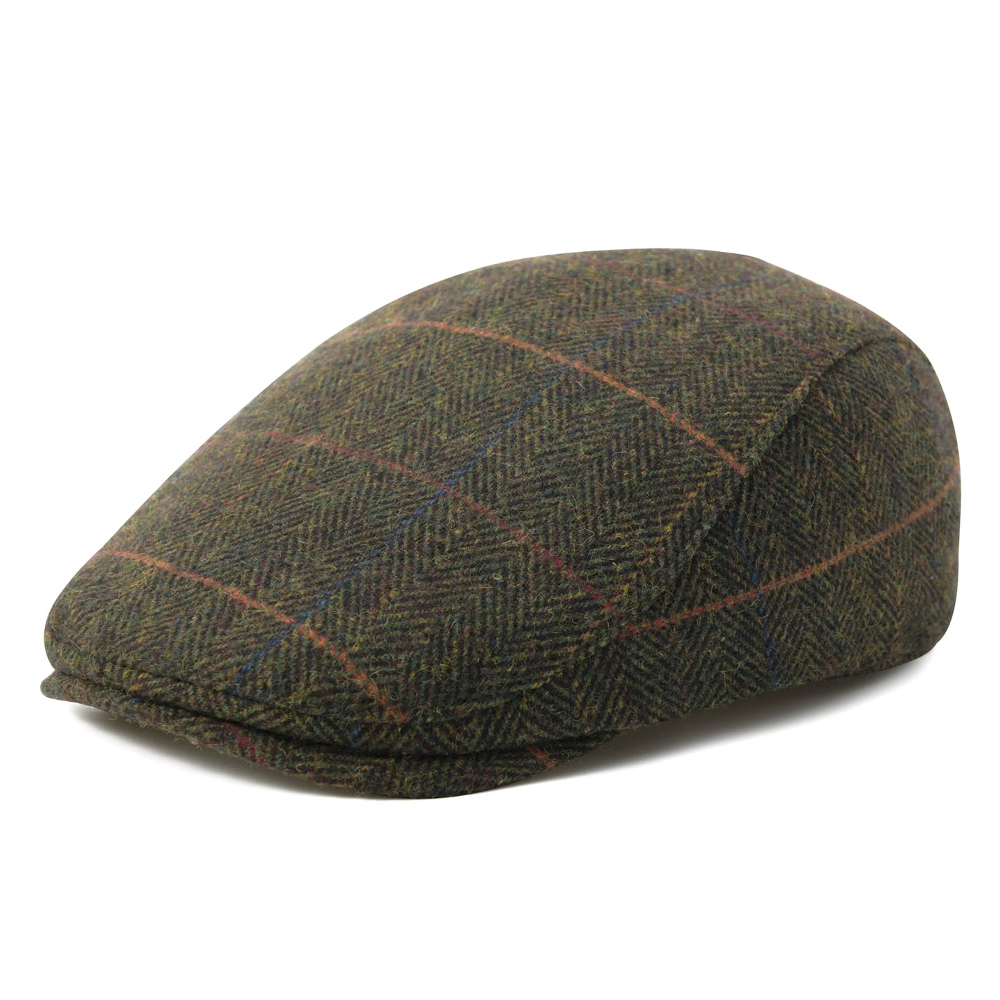FEINION Men's Herringbone Flat Ivy Newsboy Hat Wool Blend Gatsby Cabbie Cap Winter Outdoor Hunting Cap