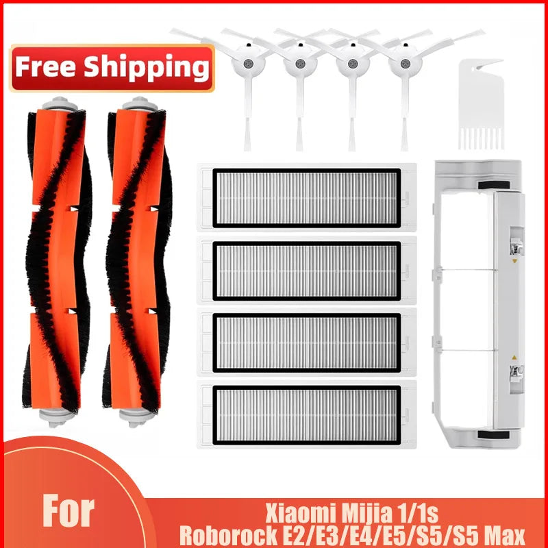 Reservdelar till Xiaomi Mi Robot & Roborock – Börstar, Filter & Set