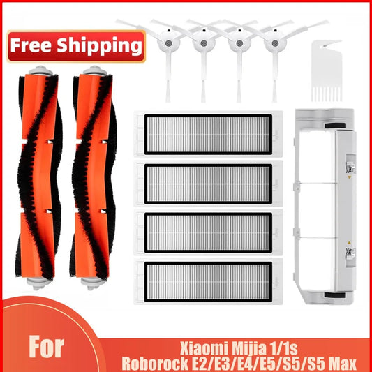 Reservdelar till Xiaomi Mi Robot & Roborock – Börstar, Filter & Set