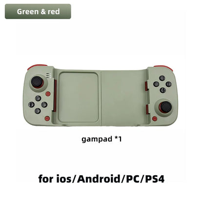 D3 Mobile Gamepad Wireless Game Controller for Cell Phone for iphone/Samsung/Android/Switch Stretching Joystick with Turbo Macro