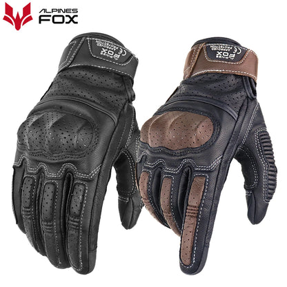 ALPINES FOX handskar herr i retrostil – AFG-13 / AFG-15, M–XXL