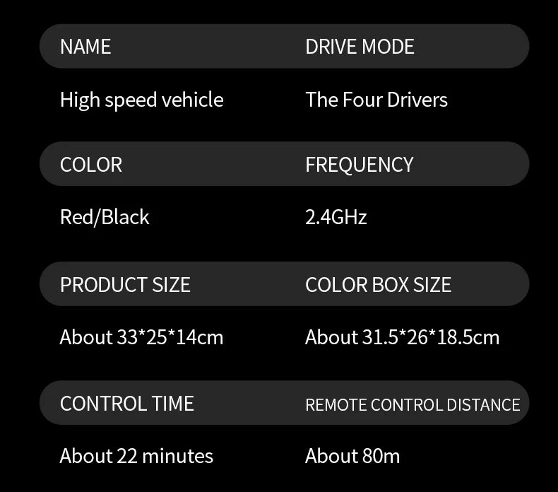 KF18 1/14 RC Drift Car 80KM/H 4WD 2.4G High Speed Off-Road Racing Car Brushless 3S Remote Controller Car Truck Toy For Gift