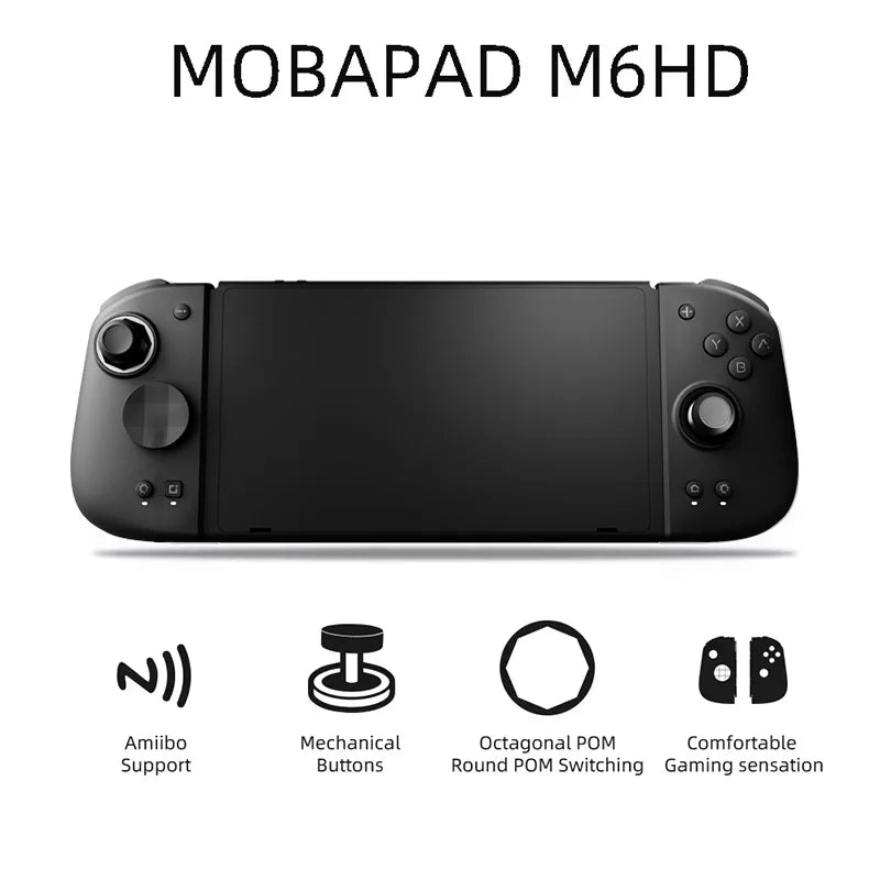 MOBAPAD M6 Controller For Nintendo Switch OLED Joypad with Hall Joystick HD Vibration Console for Switch NS OLED Gamepad