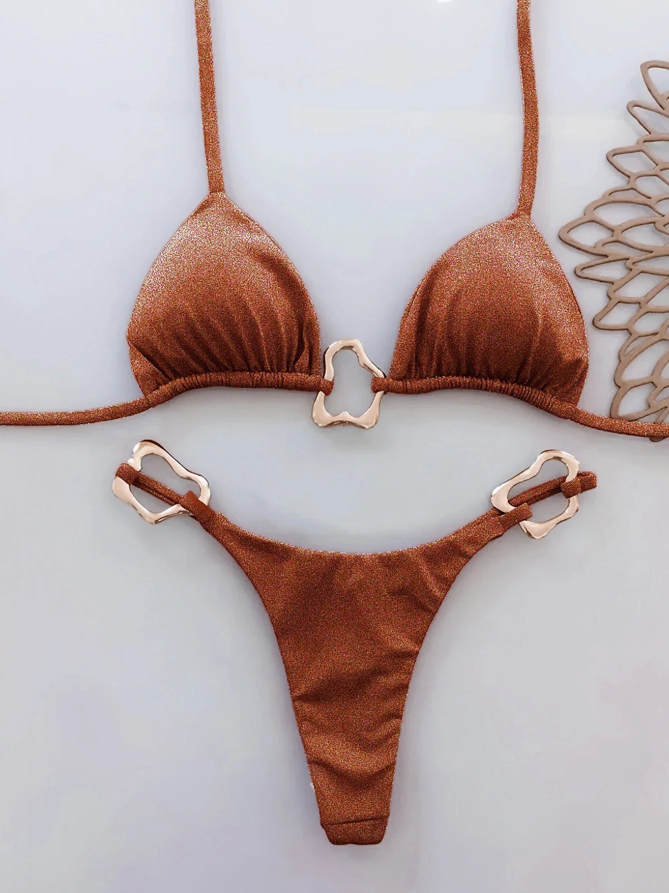 Sexy Halter Micro Bikini 2026 Women Swimsuit Solid Swimwear Thong Bikinis Set Brazilian Beach Wear Bathing Suit Biquini Female