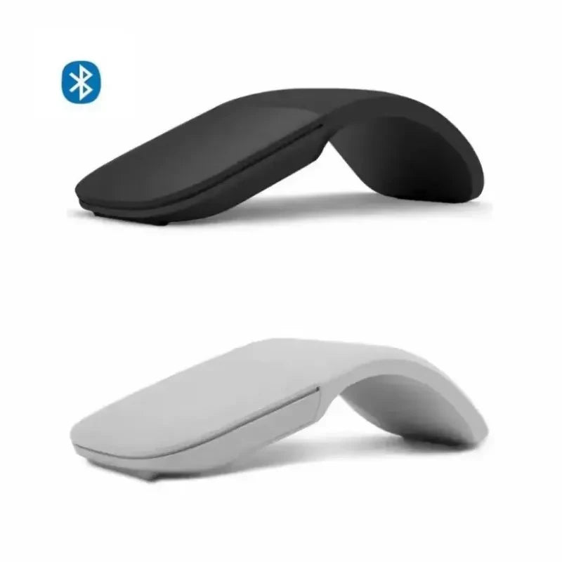 New Bluetooth 4.0 Folding Wireless Mouse Arc Touch Roller Computer Silent Mouse Ergonomic Slim Laser Mini Mice For Windows Ipad