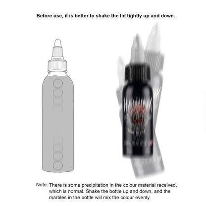 15/30/120/200/240ML Tattoo Ink Professional DIY Tattoo Pigment Practice Tattoo Ink Body Art Paint Tattoo Color
