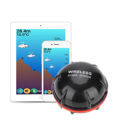 FindFish Wireless Fish Finder Sonar Sensor Echo Sounder for Fishing - New Technology in Portable Aquatic Exploration Devices