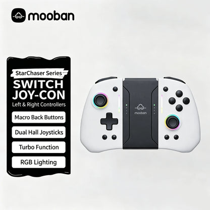 Wireless Bluetooth Control For Nintendo Switch & OLED & Lite Gamepad Controller Gaming Command Mando Game Pad Accessories Hall