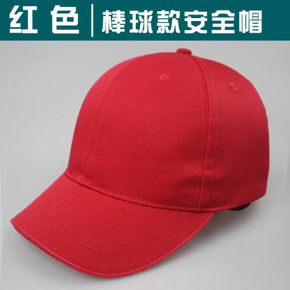 Bump Hat for Safety Baseball Cap Style Hard Hats for Adult Men Women Breathable Lightweight for Head Protection Short Brim