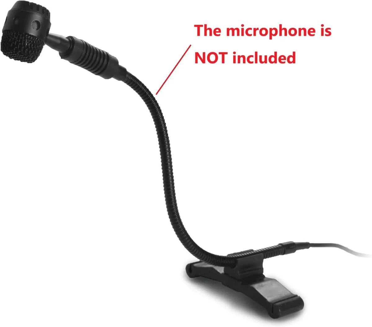 C-CLIP Microphone Clip for Cello Mic Shock Mount Fix on Violoncello Bass Wood Guitar easy one-hand placement on the Instruments