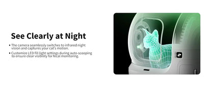 PETKIT PUROBOT MAX PRO självrengörande kattlåda med kamera och appstyrning