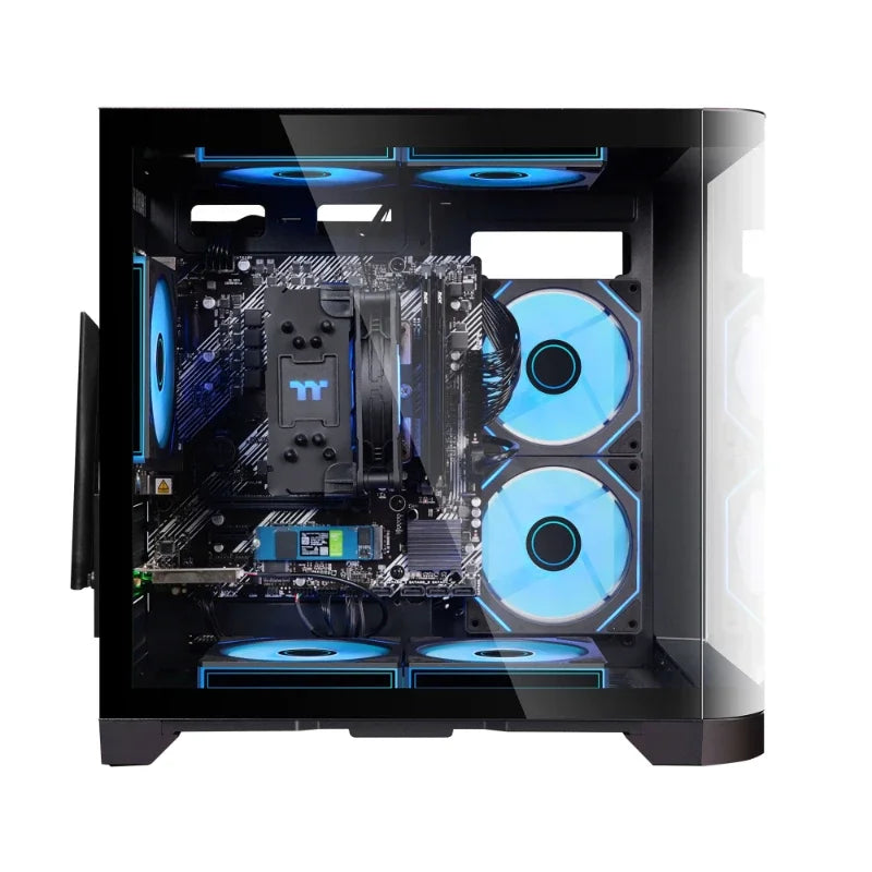 Aotesier Gaming PC Desktop INTEL Core E5-2650 CPU with RTX1050, 256G SSD, 16GB DDR4 3200 PC Gaming for all in One PC gamer Game