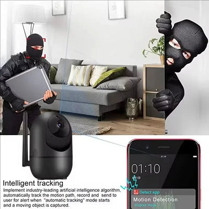 Wifi IP Camera Smart Home Auto Tracking 1620P Full Night Vision Network Wireless CCTV Video Baby Security Camera