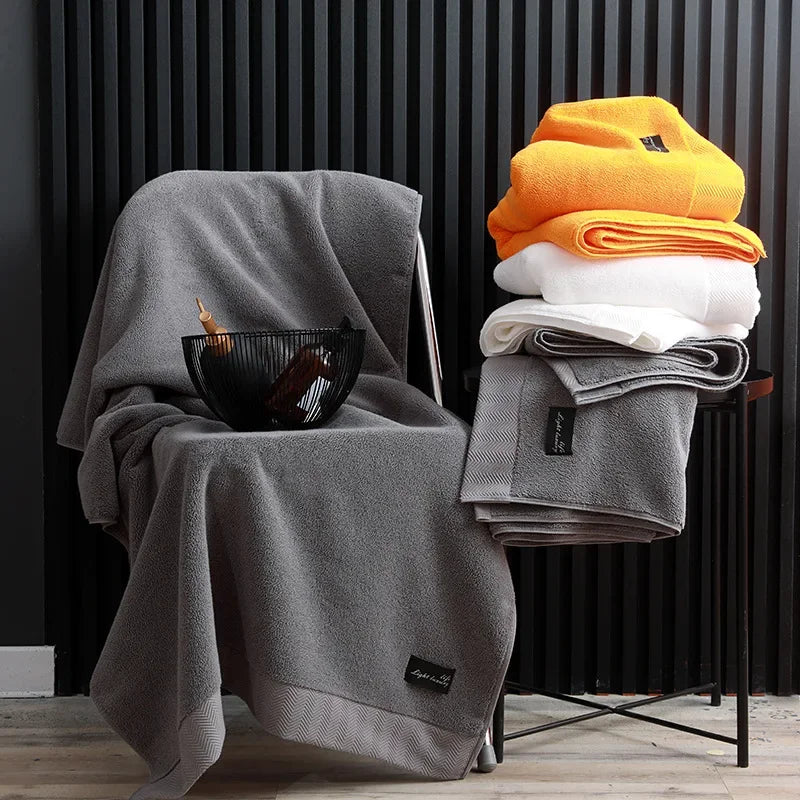 Egyptian Cotton Towel Bath Towel Soft Bath Towel That Absorb Water Do Not Shed Hair Household Face Washing Towels 80X160cm