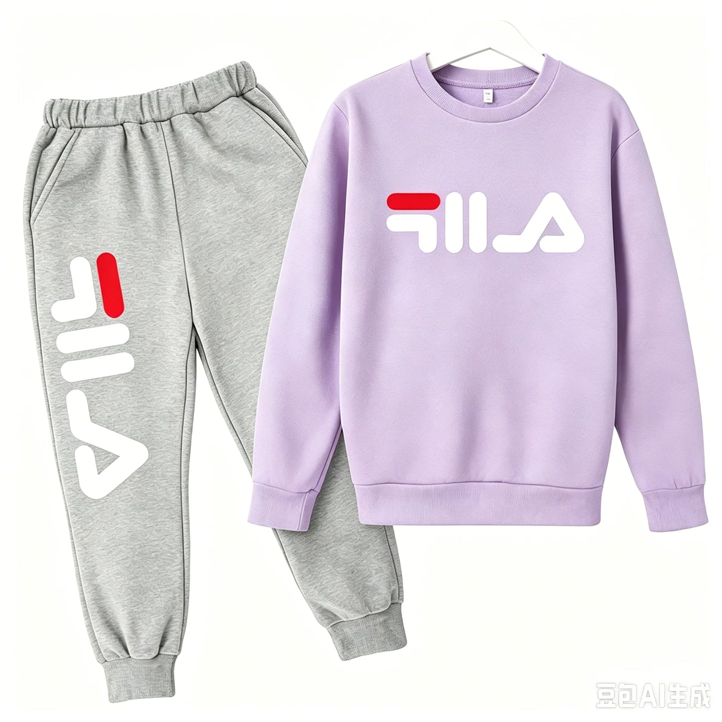 2025 Spring and Autumn Children's Boys and Girls Casual Sports Top + Pants 2-piece Girl Suit 3-14 Years Old Outdoor Jogging Suit