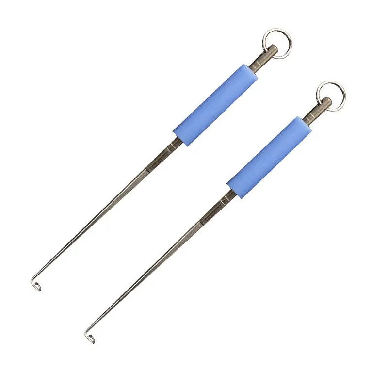Fiskekrokborttagare 2-pack – Rostfritt Stål med Silikonhandtag