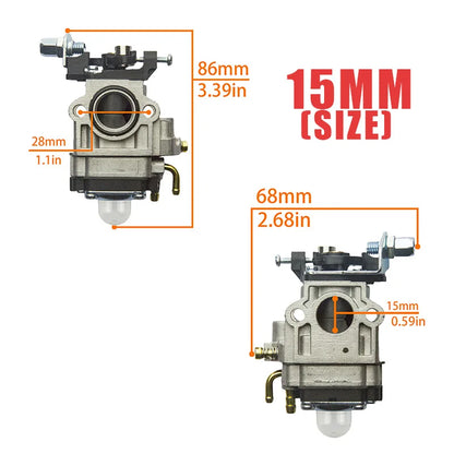 Gas oline Engine 44-5 2-Stroke Carburetor 40-5 CG430 BC520 BC430 CG520 43cc 49cc 50cc 52cc For Walbro Brush Cutter Grass Trimmer