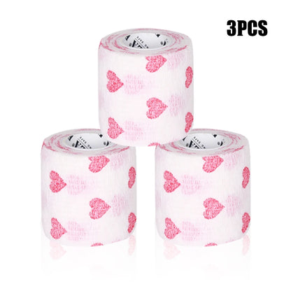16/10/3PCS Tattoo Grip Bandage Colorful Self Adhesive Wrap 5cm X 4.5m Non Slip Handle Tape Tattoo Machine Grip Cover Supplies