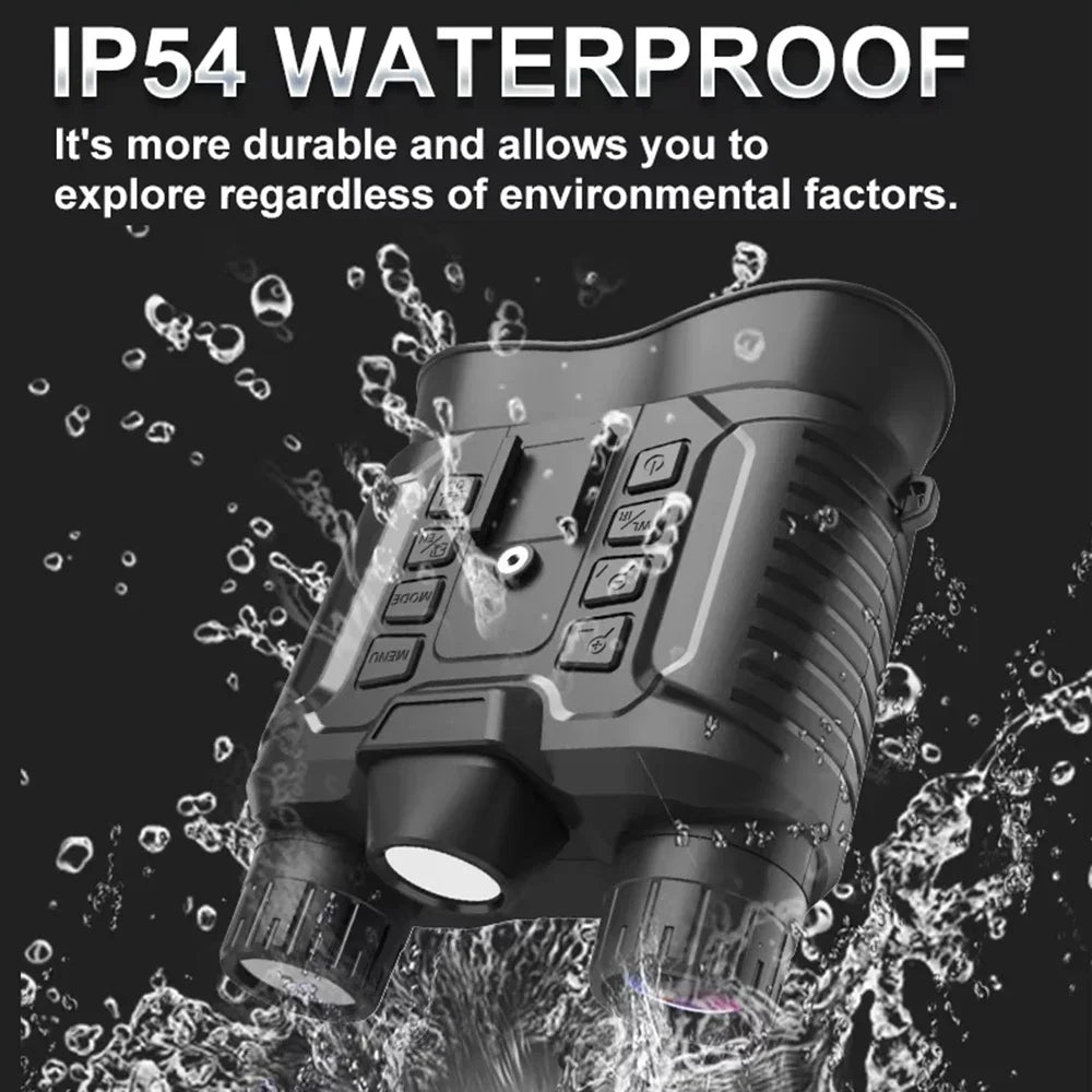 New 4K UHD Helmet Mounted Night Vision Binoculars 36MP Head Mounted Tactical 400M Hunting Infrared Digital NVG Goggles NV8161