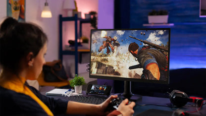 UPERFECT 18,5" Portabel Touchskärm – 120Hz IPS FreeSync HDR400 VESA USB-C Mini-HDMI Inbyggda Högtalare Laptop PC Switch PS5