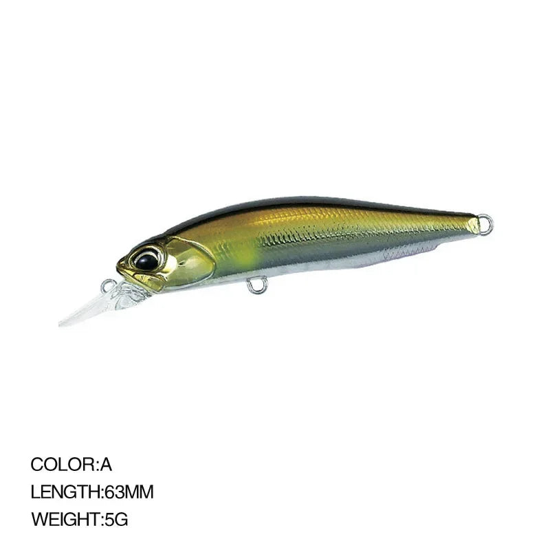 Minnow Fishing Lure Wobbler Rozante 77SP Long Cast Hover Swaying Lure Jerkbait Artificial Bait Culter 77mm/63mm Alburnus Bait