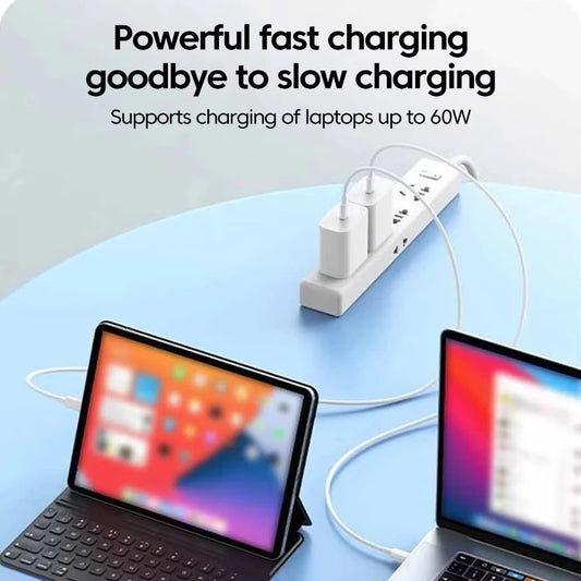 NNBILI 3-pack USB-C Snabbladdningskabel – 120W, 10A, Kompatibel med iPhone 15/16, Samsung och Huawei
