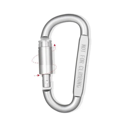 2-6PCS Carabiner Set For Key Camping Survival EDC Outdoor Keychain Clip  Alloy Aluminum Tactical Caribiner Hook Karabiners