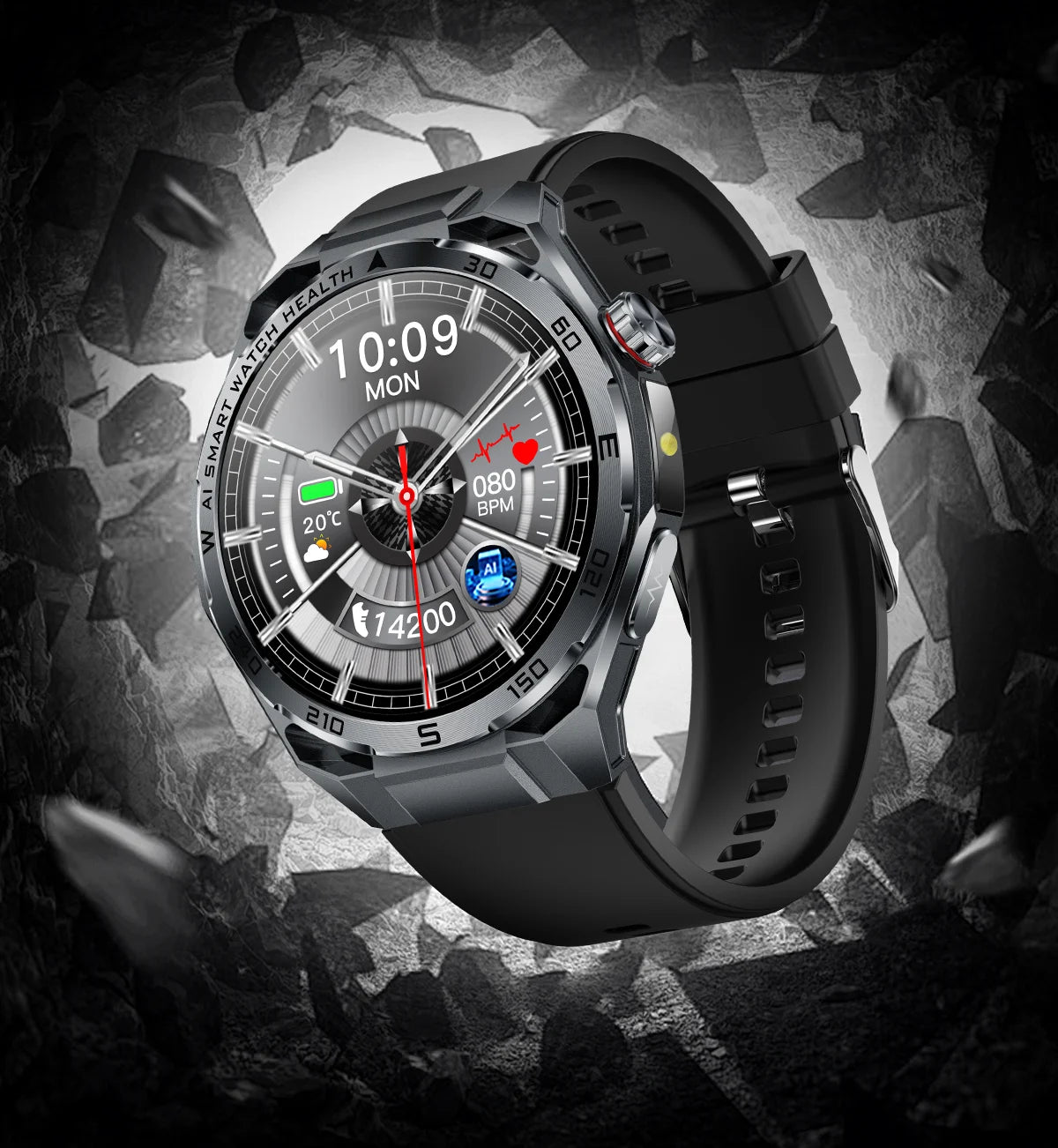 2026 New AI Health Care Accurate Detection ECG Smart Watch Blood Pressure lipids Uric Acid Analysis Bluetooth Call Smart Watches
