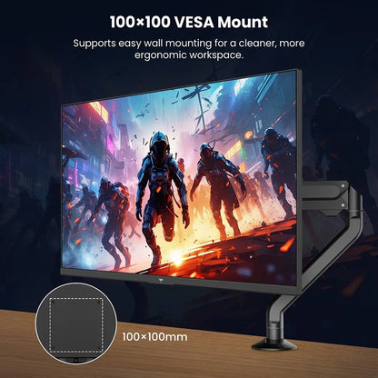 KTC H27T27 Kontorsmonitor 27" 2K QHD – Fast IPS 120Hz OC HDR FreeSync G-Sync 99% sRGB Ramlös VESA EU-lager
