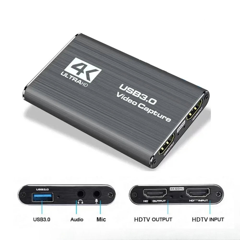 ONEVAN HDMI-capture card USB 3.0 – 1080p/60 och 4K/60 input
