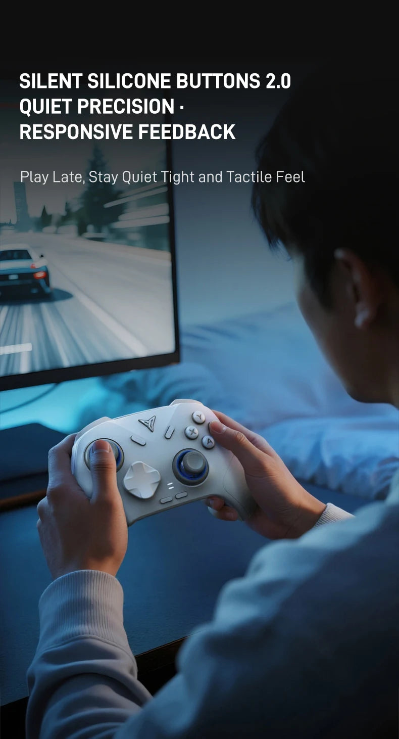 Flydigi Direwolf 4 Wireless Gamepad Controller Wired Gaming Console Support PC /Switch/Phone/Tablet Computer Video Gaming Player
