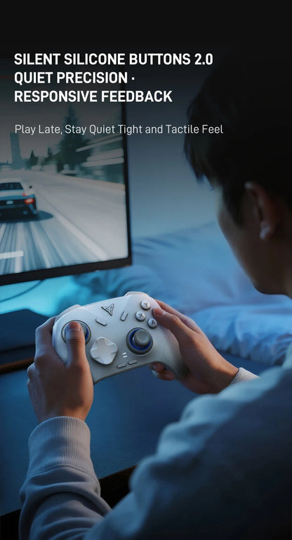 Flydigi Direwolf 4 Wireless Gamepad Controller Wired Gaming Console Support PC /Switch/Phone/Tablet Computer Video Gaming Player