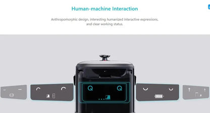 Anpassad industriell städrobot för golv
