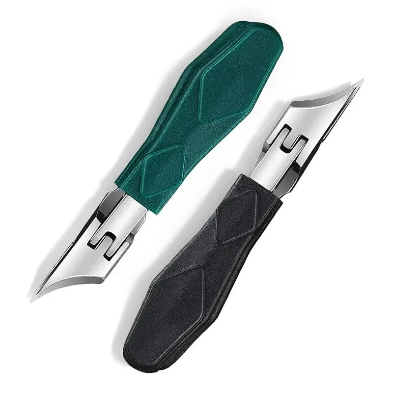 Toe Nail Clipper for Ingrown or Thick Toenails Trimmer Professional Podiatrist Toenail Nipper with Stainless Steel