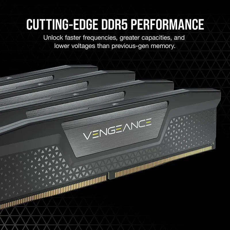 Corsair Vengeance LPX DDR5 Memory  PC Desktop RAM 16GB 32GB 5200 5600 6000MHz XMP EXPO Overclocking Gaming Memory Computer