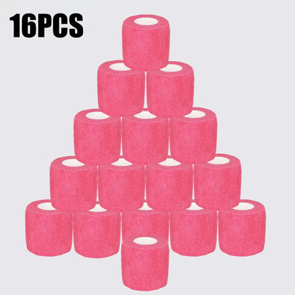16/10/3PCS Tattoo Grip Bandage Colorful Self Adhesive Wrap 5cm X 4.5m Non Slip Handle Tape Tattoo Machine Grip Cover Supplies