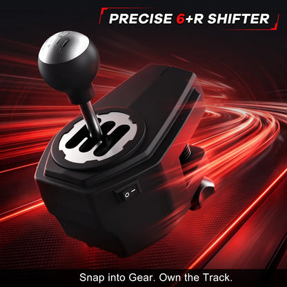 Game Steering Wheel For PS5/PS4/PC Leather 28mm Adjustable 270°-900°Wheels RGB Hall Effect Macro Linear 3Pedals Racing Simulator