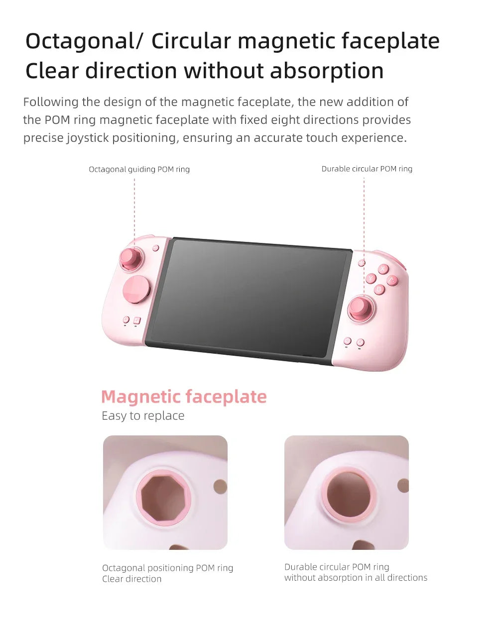 MOBAPAD M6 HD Gemini 2 Controller with Receive BLACK MYTH For Nintendo Switch OLED Joypad Hall Joystick Console NS OLED Gamepad