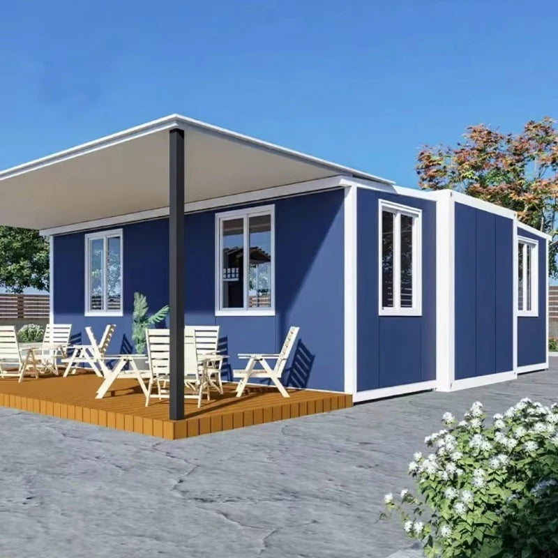 Modulärt expanderbart containerhus 30 fot med 2 sovrum