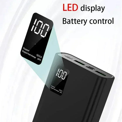 VIVO 500000mAh Power Bank 120W Super Fast Charging Portable LED Digital Display External Power Bank for iPhone Samsung 2026New