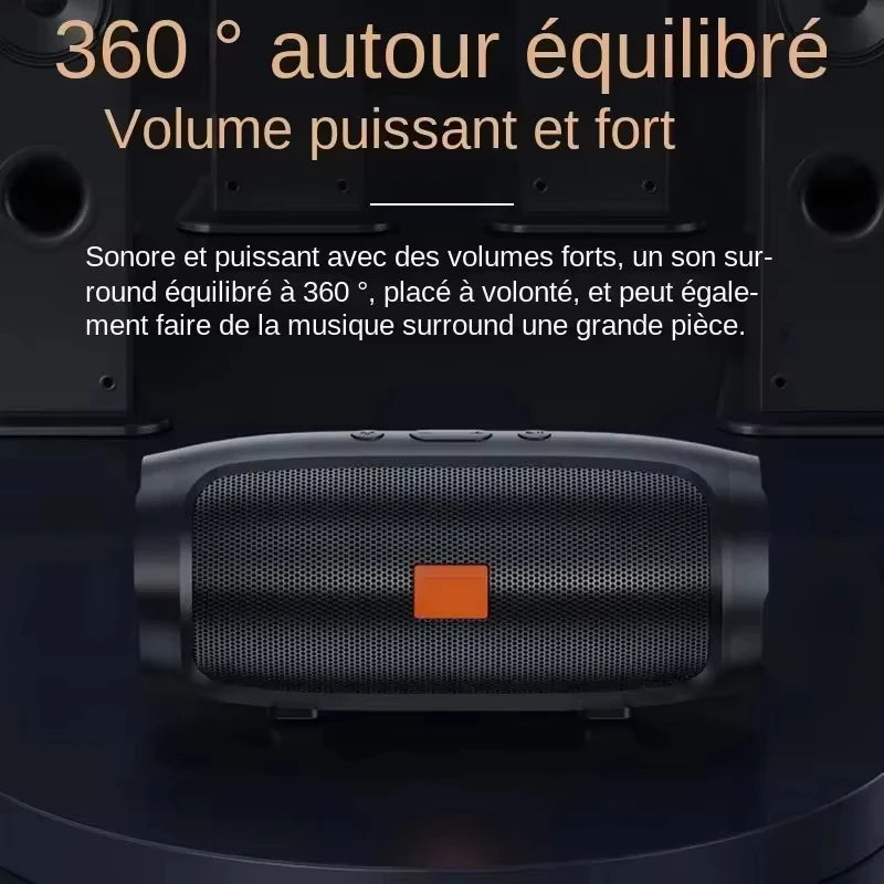 Lenovo Bluetooth 5.4 Portable Wireless Speakers TF USB FM Dual Speaker Stereo Playback Voice Broadcasting Subwoofer Speaker
