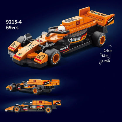 MOC Racerbil Byggklossar – LEGO-kompatibel ABS Rally Supersportbil 12 Modeller CE EN71 Jul Present 14+ år 2026