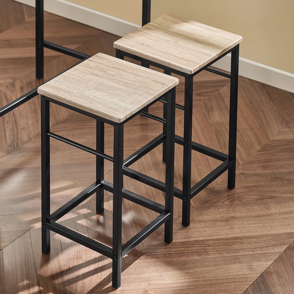 SoBuy OGT11 barbordsset med 4 barpallar – bord 100 × 60 cm