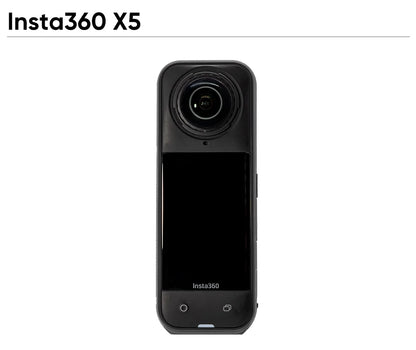Insta360 X5 Waterproof Action Camera 8K 360° HDR Video Enhanced Low Light Replaceable Lenses 3H Battery Life Triple AI Chip