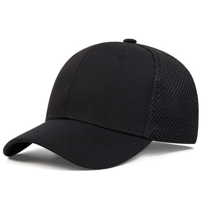 Adult Back Closed Baseball Cap for Small Head Lady Man Blank Hiphop Snapback Hat Fitted Flat Caps 58cm to 60cm