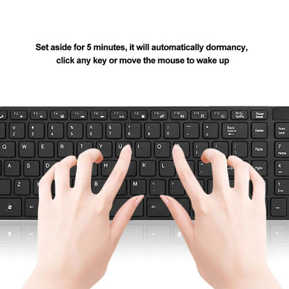 Spanish/Hebrew/Russian/Korean New 2.4G Wireless Keyboard and Mouse set For Laptop iPad PC Desktop For Android IOS Windows