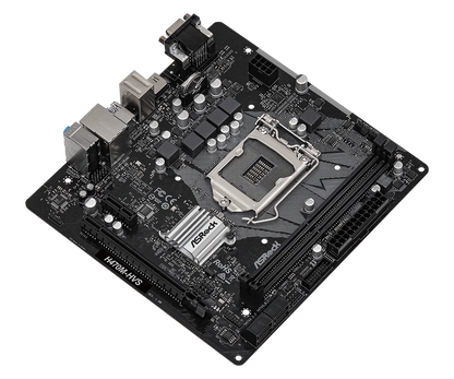 ASROCK H470M-HVS H470 Motherboard LGA 1200 CPU Support I9-10900F I5-10600KF I5-10400F I7-10700F DDR4 64GB SATA3 HDMI Micro ATX
