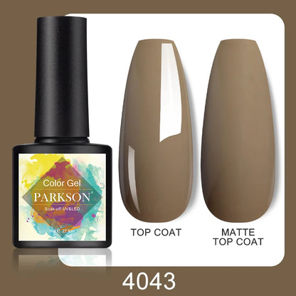 Parkson No Wipe Top Base Coat Nail Gel polish Design Enhancer Varnish Semi Permanent Soak Off UV LED Nail Art Tool